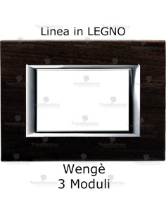 Placca in Legno Bticino Matix Wengè 