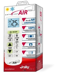 Telecomando condizionatori compatibile samsung lg hisense 2