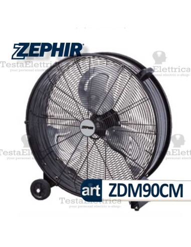 Ventilatore industriale capannoni campi sportivi ZDM90CM Zephir