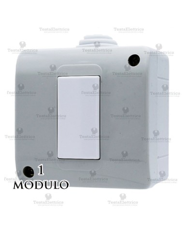 cassetta da parete per interruttori e prese