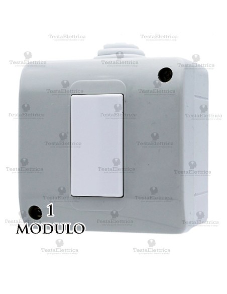 cassetta da parete per interruttori e prese