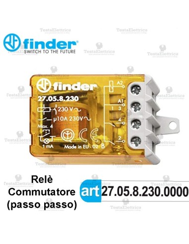 Relè commutatore 