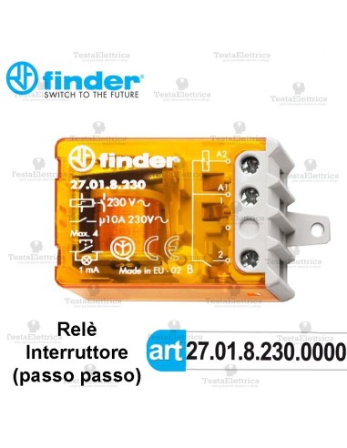 Relè passo passo Finder