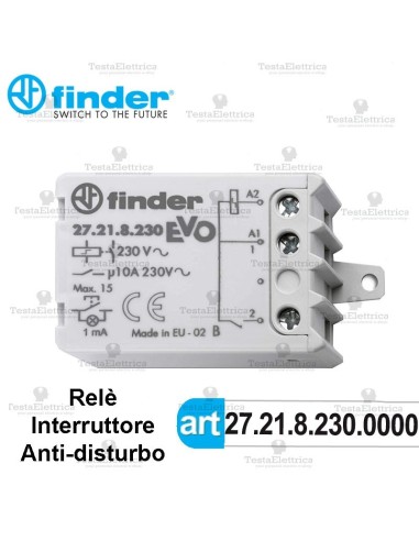 Relè finder evo 27.21.8.230.0000