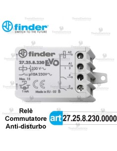 finder 21258230 soluzione pulsanti luminosi lampadine sfarfallio resta accesa