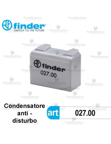 condensatore finder 027.00