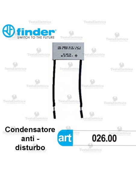 condensatore finder 026.00