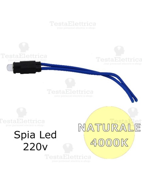 Spia Led luce naturale 4000k  