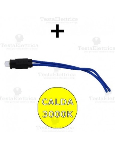 completo di spia led luce calda