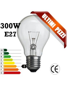 Lampada a incandescenza goccia 300W E27 