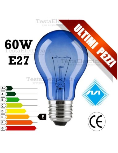 Lampada solare a incandescenza 60W E27 MarinoCristal