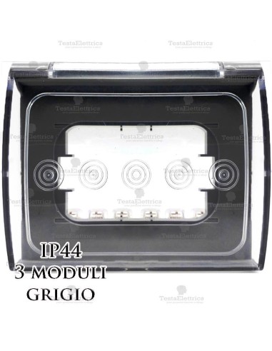 coperchio ip44 universale per placche bticino vimar urmet legrand