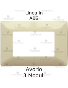 Placca avorio  compatibile con serie Bticino Matix 