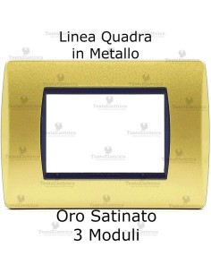 linea quadra in metallo compatibile living