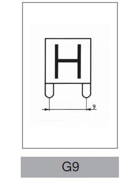 Lampadina alogena 42W 220V G9 Wiva 