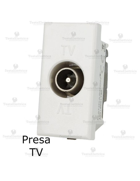 connettore tv compatibile bticino axolute