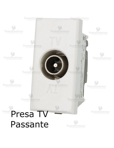 connettore tv passante compatibile bticino axolute