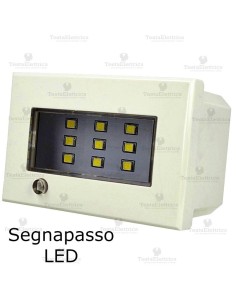 Lampada segnapasso LED compatibile con serie Bticino Axolute
