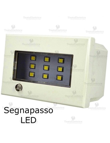 Lampada segnapasso LED compatibile con serie Bticino Axolute
