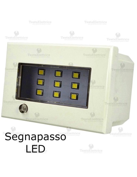 Lampada segnapasso LED compatibile con serie Bticino Axolute