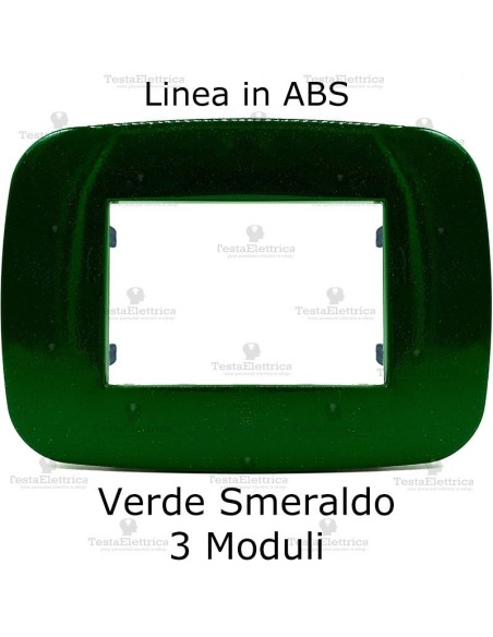 placca linea BIG Verde smeraldo compatibile bticino living light