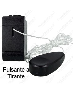Pulsante a tirante compatibile con serie Bticino living  Sandasdon s80007