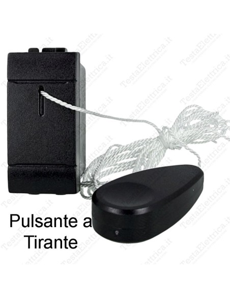 Pulsante a tirante compatibile con serie Bticino living  Sandasdon s80007