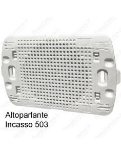 altoparlante bianco