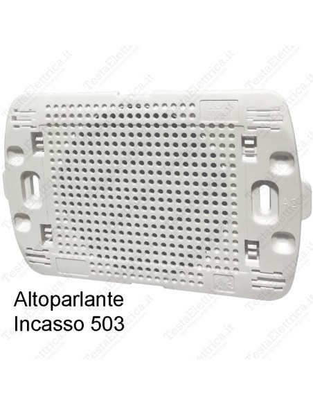 altoparlante bianco