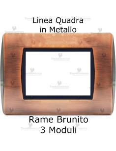 Placca Rame in metallo
