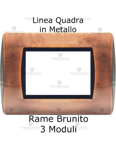 Placca Rame in metallo