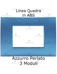 Placca compatibile celeste