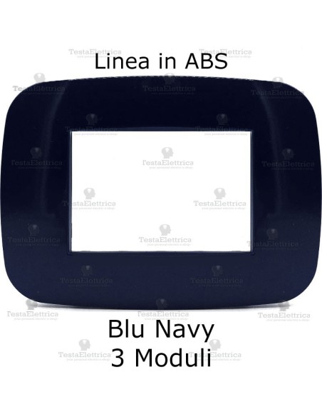 placca linea BIG blu navy compatibile bticino living light