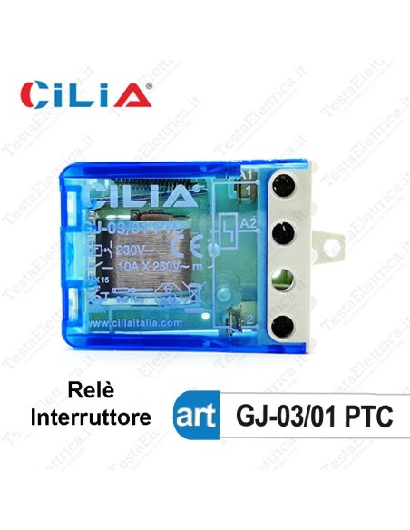 Relè interruttore cilia