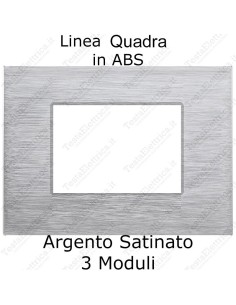 Placchetta rettangolare compatibile bticino AXOLUTE