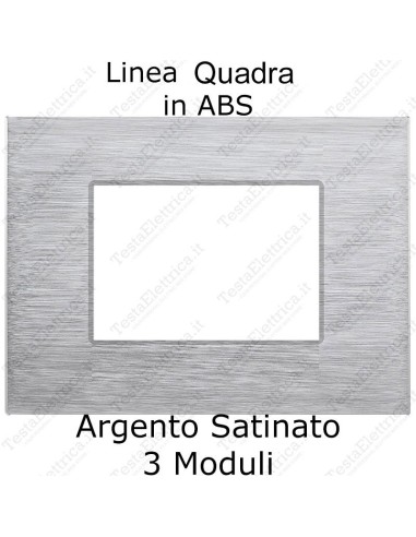 Placchetta rettangolare compatibile bticino AXOLUTE