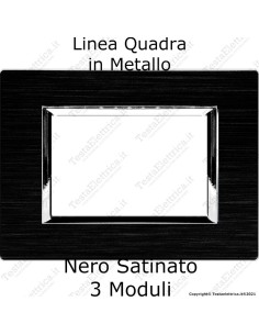 placca in metallo compatibile bticino matix 