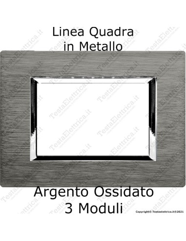 placca in metallo compatibile bticino living 