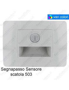Segnapassi LED sensore di presenza sandasdon sd 60038-1B