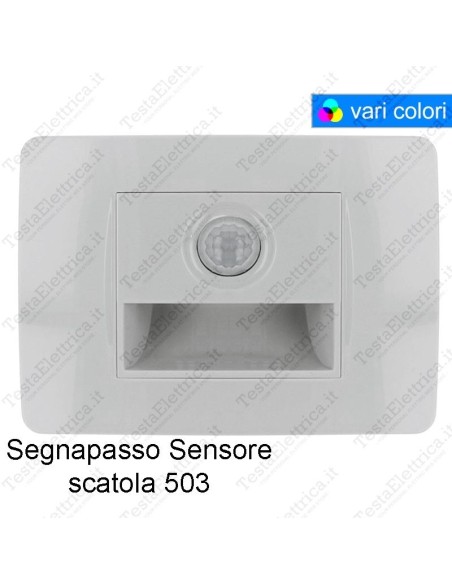 Segnapassi LED sensore di presenza sandasdon sd 60038-1B