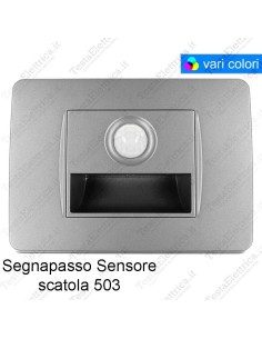 Segnapassi LED sensore di presenza sandasdon sd 60038-1T