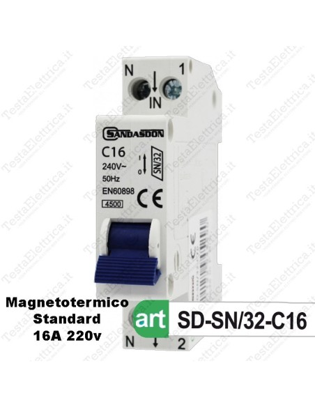 Magnetotermico economico