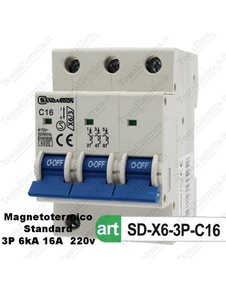 Magnetotermico Sandasdon