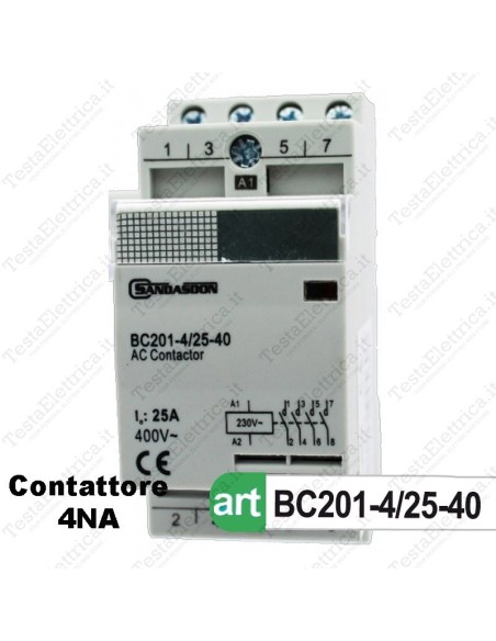 Contattore 4NO