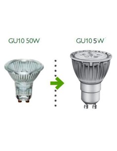 Lampada led Dicroica GU10 220V 5W spot deco Wiva 2