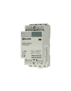 Contattore 3NO + 1NC 230V 25A Sandasdon 2