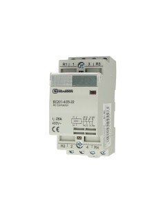 Contattore 2NO + 2NC 230V 25A Sandasdon 2
