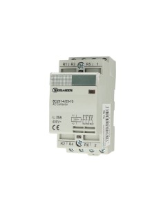Contattore 1NO + 3NC 230V 25A Sandasdon 2