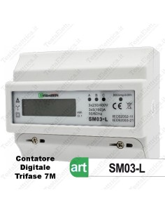 Misuratore di energia elettrica trifase Sandasdon