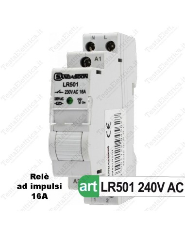 Relè da quadro elettrico su guida DIN